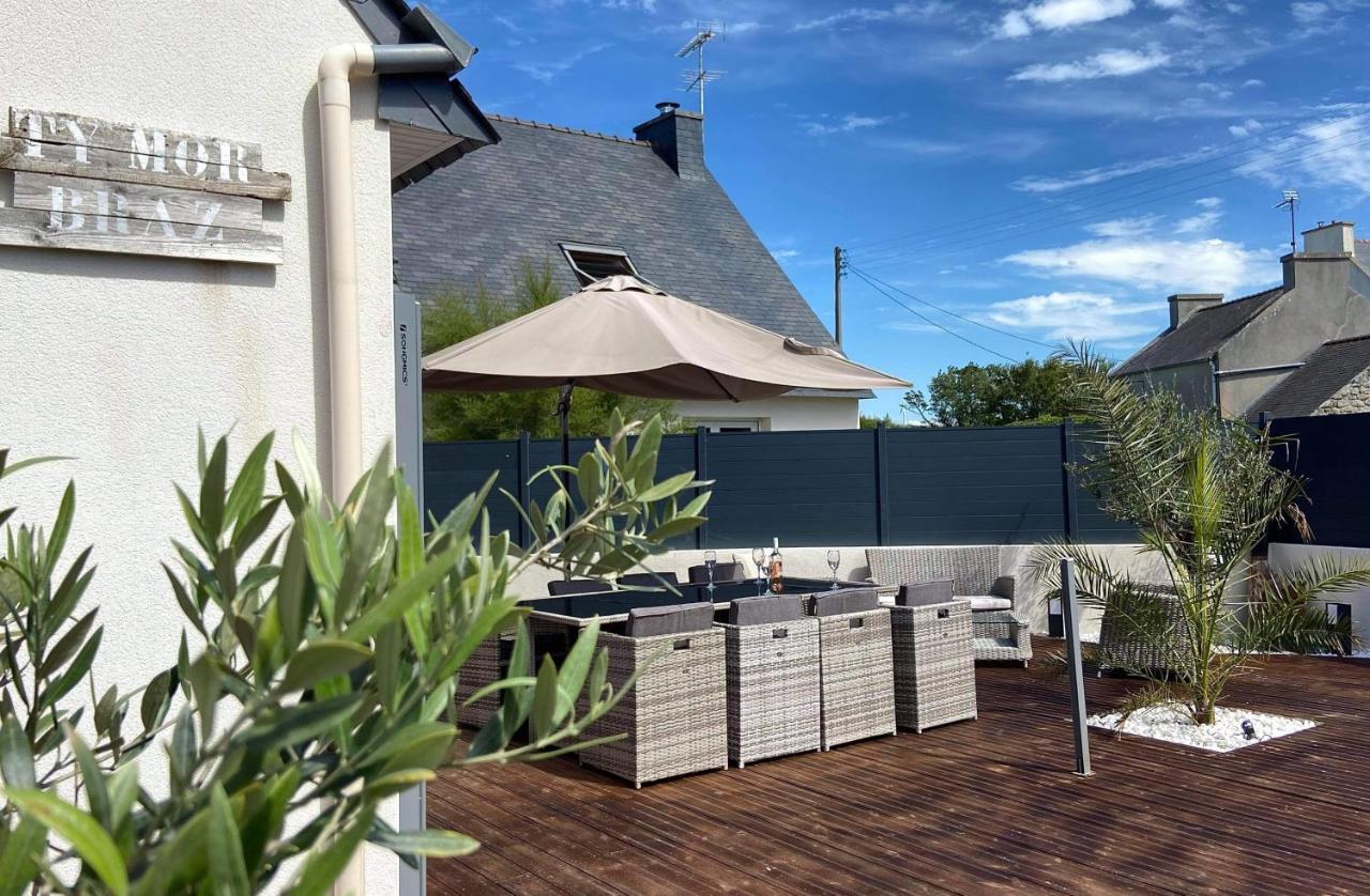 La villa Ty Mor Braz Plouarzel Exterior foto